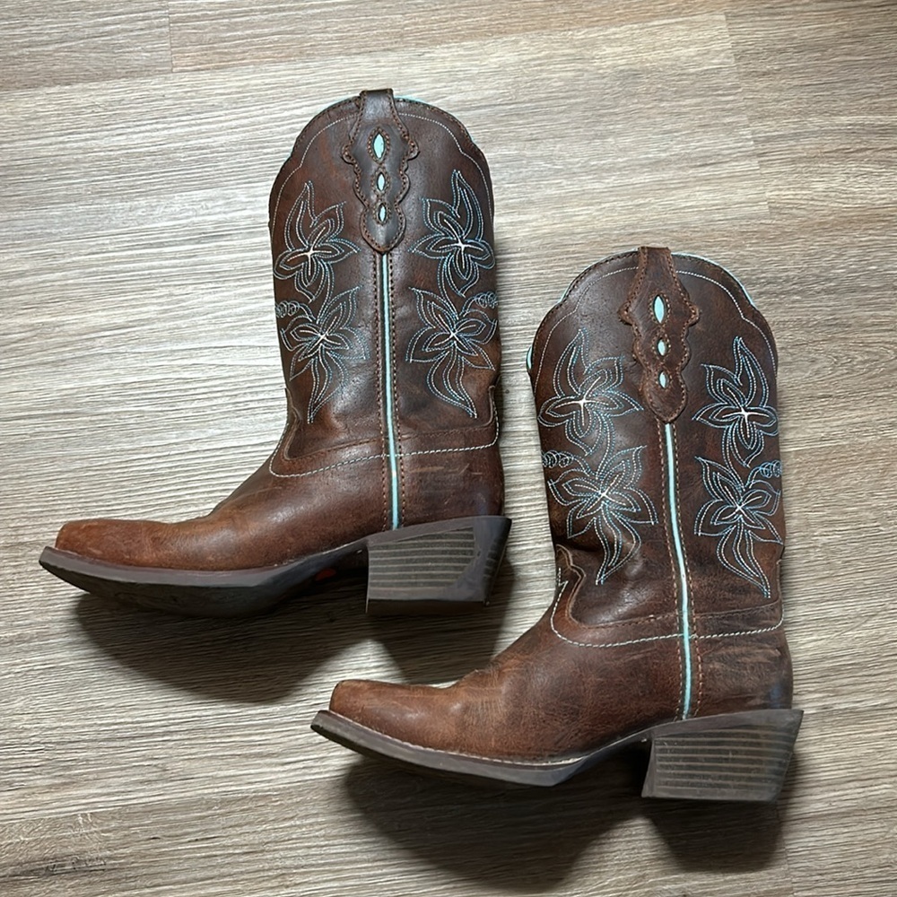 JUSTIN Sun Buffalo Western Boot - Picture 6 of 8